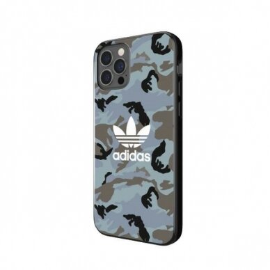Dėklas Adidas OR Snap Camo iPhone 12/12 Pro Mėlynas/juodas 43702 5