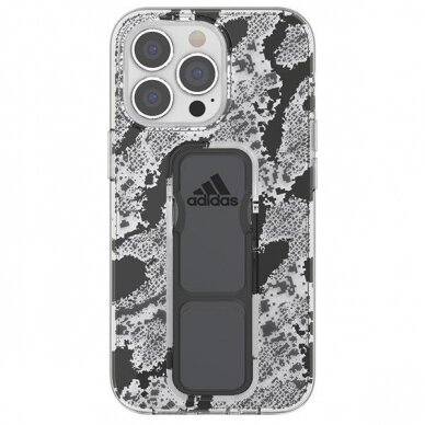 Dėklas Adidas SP Clear Grip iPhone 13/13 Pro Juodas 47244 1