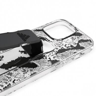 Dėklas Adidas SP Clear Grip iPhone 13/13 Pro Juodas 47244 4