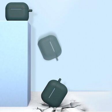 Dėklas ausinėms Apple AirPods 3 Tamsiai mėlynas (case D) 5