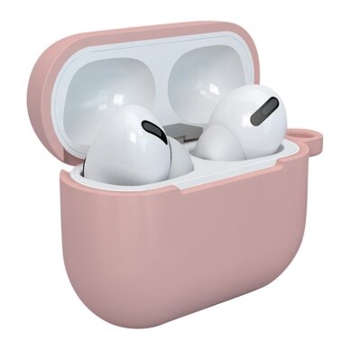 Dėklas ausinėms soft silicone earphones Apple AirPods 3 Rožinis (case D) 1