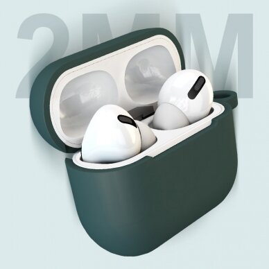 Dėklas ausinėms soft silicone earphones Apple AirPods 3 Rožinis (case D) 7