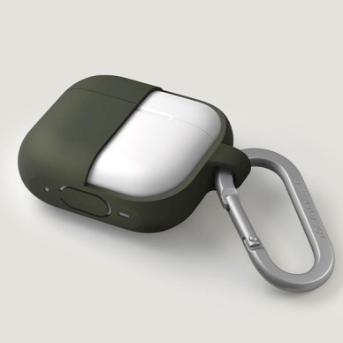 Dėklas ausinėms Uniq Vencer AirPods Pro 2 gen Žalias 4