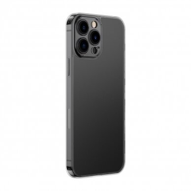Iphone 13 Pro Max Dėklas Baseus frosted glass case  Juodas (arws001101) 2