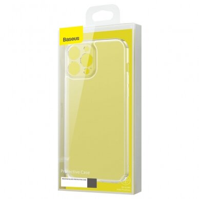 Iphone 13 Pro Max Dėklas Baseus frosted glass case  Juodas (arws001101) 4