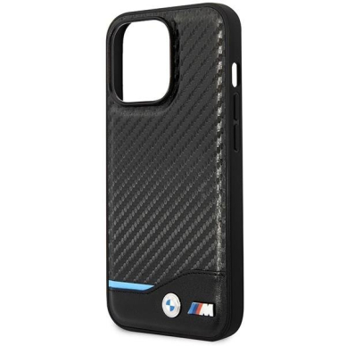 Dėklas BMW Carbon BMHMP14L22NBCK iPhone 14 Pro Juodas (MagSafe) 5