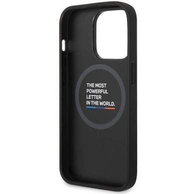 Dėklas BMW Carbon BMHMP14L22NBCK iPhone 14 Pro Juodas (MagSafe) 6