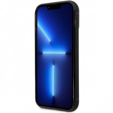 Dėklas BMW Leather Card Slot BMHCP14L22RSEPK iPhone 14 Pro Juodas 4