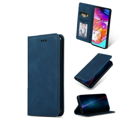 Dėklas Business Style Xiaomi Redmi 14C tamsiai mėlynas