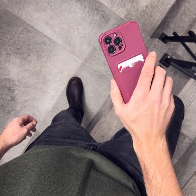 Iphone 13 Mini Dėklas Card Armor Case  rožinis 7