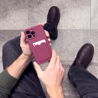 Iphone 13 Mini Dėklas Card Armor Case  rožinis 8