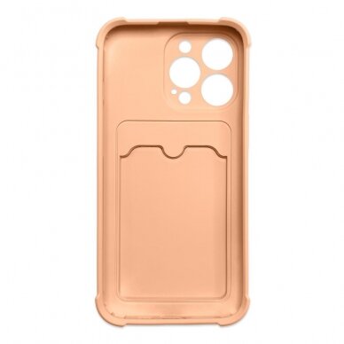Dėklas Card Armor Case Xiaomi Redmi Note 10 / Redmi Note 10S rožinis 1