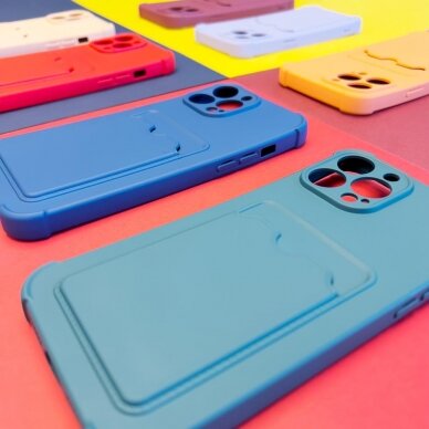 Dėklas Card Armor Case Xiaomi Redmi Note 10 / Redmi Note 10S tamsiai mėlynas 5