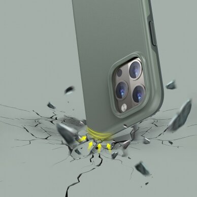 Iphone 13 Pro Dėklas Choetech MFM Anti-drop (MagSafe)  Juodas (PC0113-MFM-GN) 4