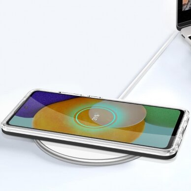 Samsung Galaxy A73 Dėklas Clear 3in1 juodas 6