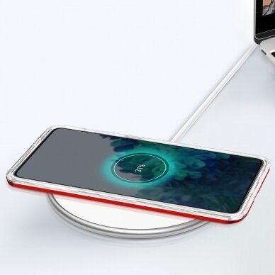 Dėklas Clear 3in1 Samsung Galaxy S23 Plus Raudonas 5