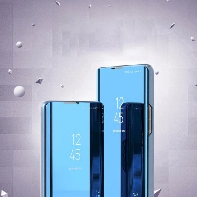 Dėklas Clear View Samsung S24+ Mėlynas 2