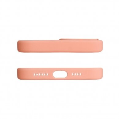 Akcija! Dėklas Design Case iPhone 12 Pro Gėlėtas, rožinis 1