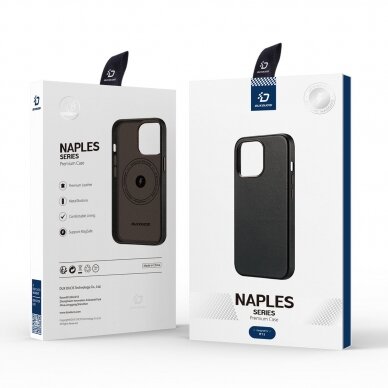 Akcija! Iphone 13 Pro Max Dėklas Dux Ducis Naples case for  Rudas 4