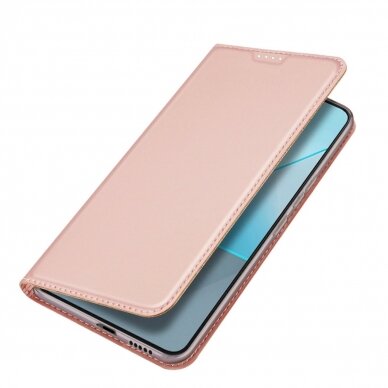 Dėklas Dux Ducis Skin Pro case with flap and card slot for Xiaomi Redmi Note 13 Pro 5G - Rožinis 3