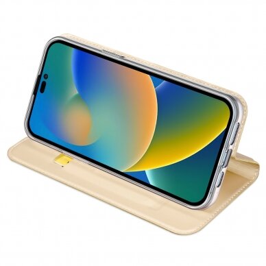 Iphone 14 Pro Dėklas Dux Ducis Skin Pro  Auksinis 3