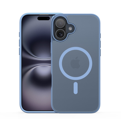 Dėklas Dux Ducis Yind Apple iPhone 16 mėlynas