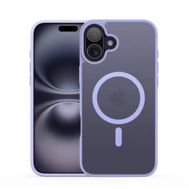 Dėklas Dux Ducis Yind Apple iPhone 16 violetinis