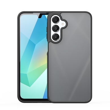 Dėklas Dux Ducis Yind skirtas Samsung A165 A16 4G/A166 A16 5G juodas