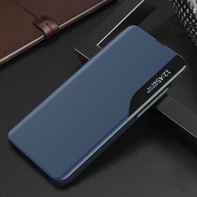 Dėklas Eco Leather View Samsung Galaxy A54 5G Mėlynas 2