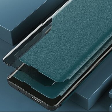 Samsung Galaxy A72 Dėklas Eco Leather View 4G Juodas 10
