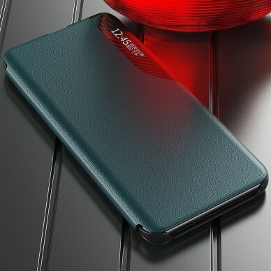 Dėklas Eco Leather View Xiaomi Redmi K40 Pro + / K40 Pro / K40 / Poco F3 Oranžinis 9