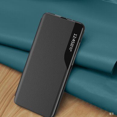 Dėklas Eco Leather View Xiaomi Redmi Note 12 Pro Plus Juodas 10