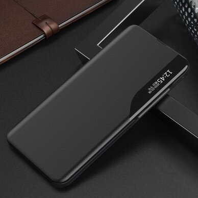Dėklas Eco Leather View Xiaomi Redmi Note 12 Pro Plus Juodas 13