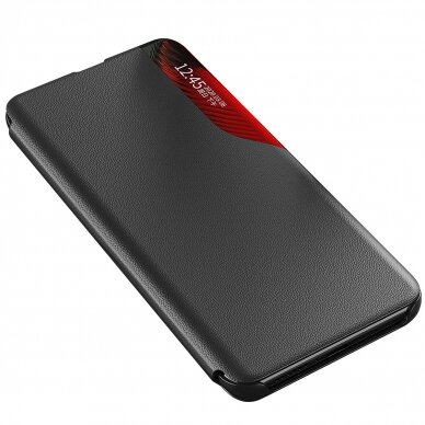 Dėklas Eco Leather View Xiaomi Redmi Note 12 Pro Plus Juodas 3
