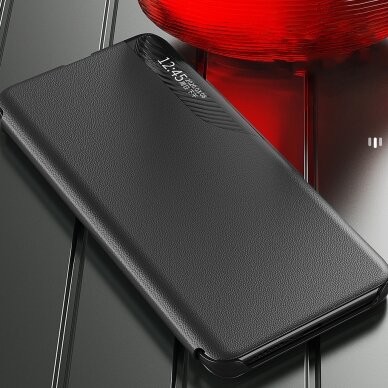 Dėklas Eco Leather View Xiaomi Redmi Note 12 Pro Plus Juodas 8