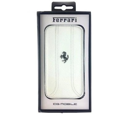 Dėklas Ferrari book FEFFFLBKS4FW i9505 S4 2