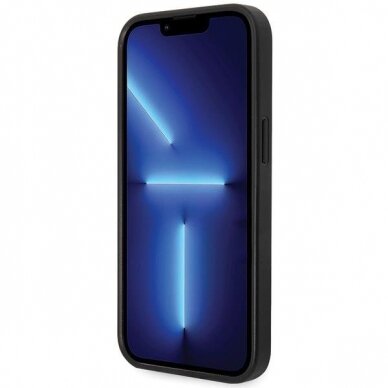 Dėklas Guess 4G Big Metal Logo   iPhone 15 Plus - Pilkas 4