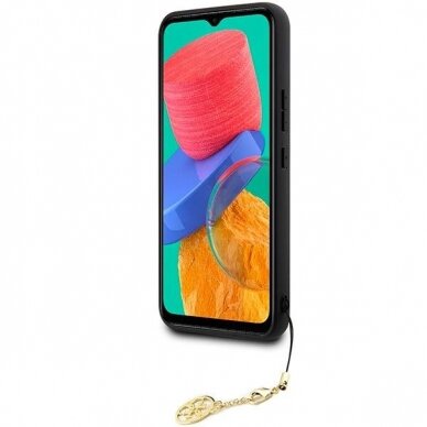 Dėklas Guess 4G Charms Collection GUHCSA54GF4GBR Samsung Galaxy A54 5G A546 Rudas 4