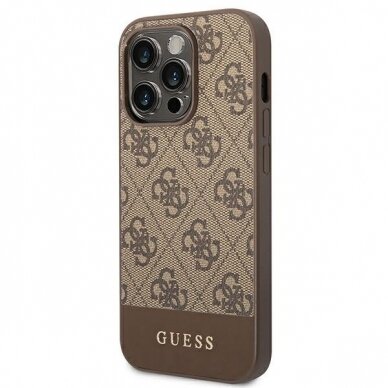 Dėklas Guess GUHCP14XG4GLBR iPhone 14 Pro Max Rudas 1