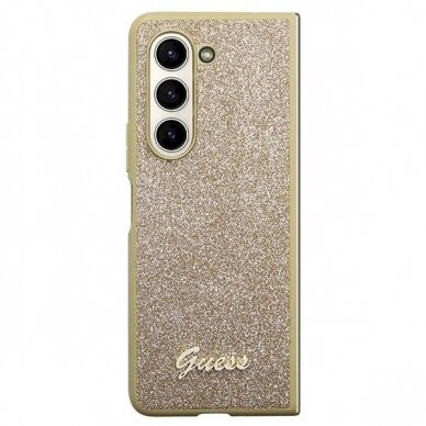 Dėklas Guess GUHCZFD5HGGSHD Samsung Galaxy Z Fold 5 - Auksinis 1