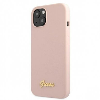 Iphone 13 Dėklas Guess GUHMP13MLSLMGLP  Magsafe Rožinis 1
