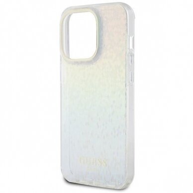 Dėklas Guess IML Faceted Mirror Disco Iridescent   iPhone 15 Pro - multicolored 5