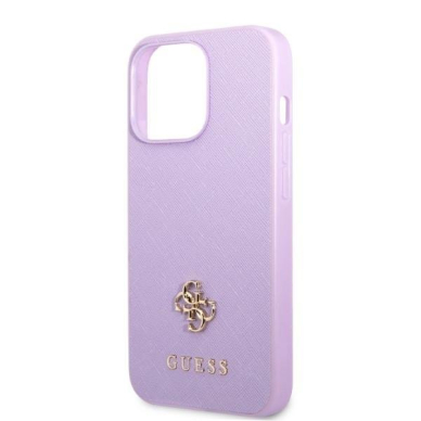 Dėklas Guess Saffiano  GUHCP13XPS4MU iPhone 13 Pro Max Purpurinis 5