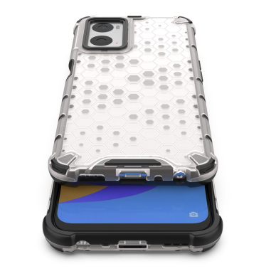Dėklas Honeycomb case armored Oppo A76 / Oppo A36 / Realme 9i Permatomas 5