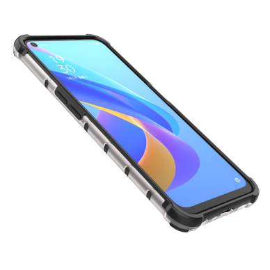 Dėklas Honeycomb case armored Oppo A76 / Oppo A36 / Realme 9i Permatomas 6