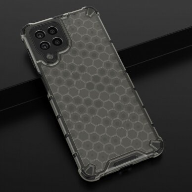 Dėklas Honeycomb case armored Samsung Galaxy M53 5G Juodas 17