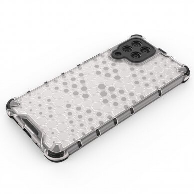 Dėklas Honeycomb case armored Samsung Galaxy M53 5G Permatomas 2