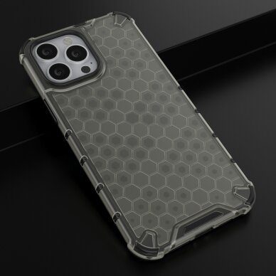 Iphone 13 Pro Max Dėklas Honeycomb Case  juodas 13