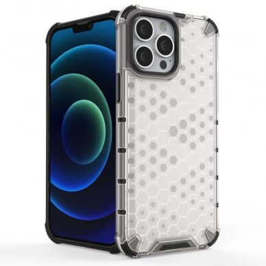 Iphone 13 Pro Max Dėklas Honeycomb Case  juodas 2