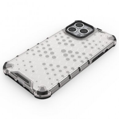 Iphone 13 Pro Max Dėklas Honeycomb Case  juodas 4